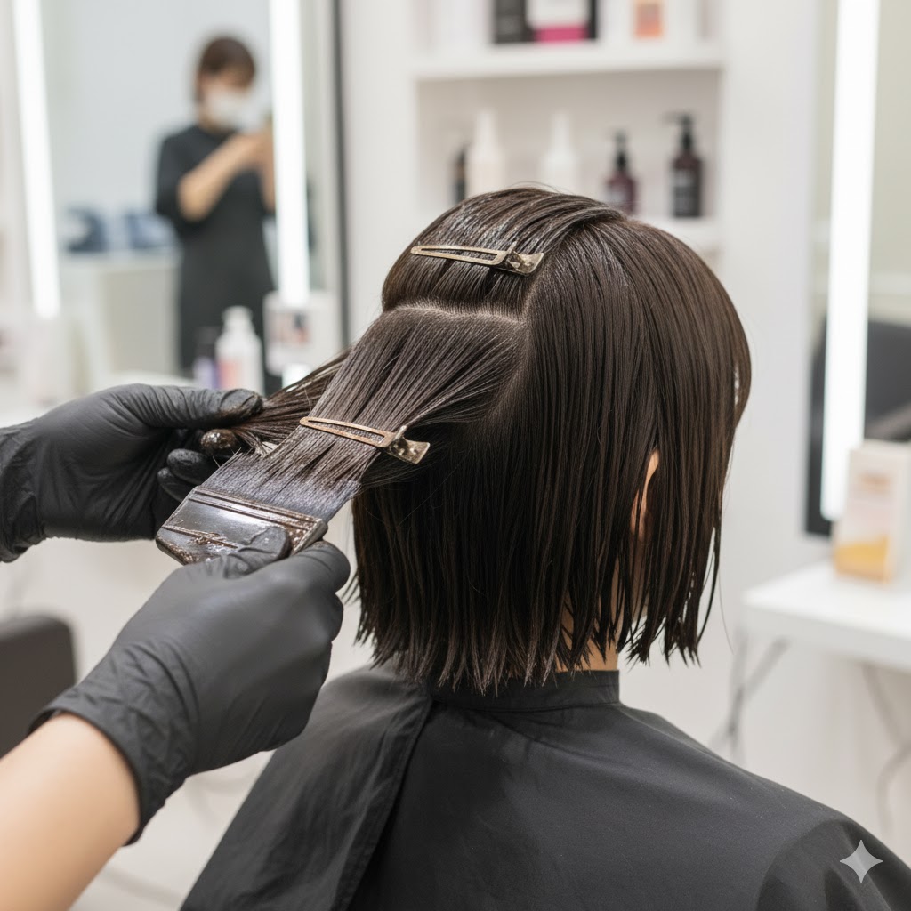 全体染め（ショート）